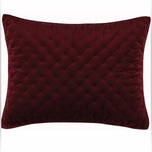 CROSCILL CARISSA MERLOT STANDARD SHAM NEW